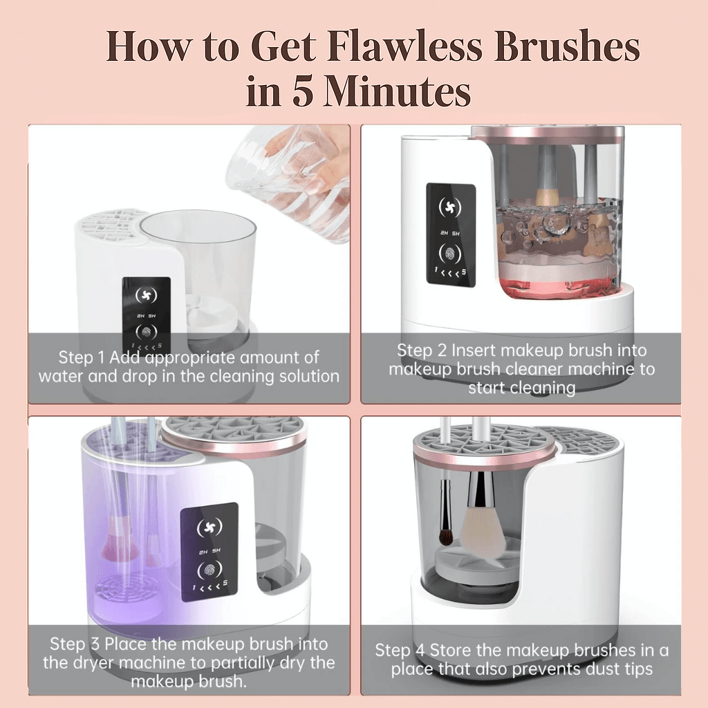 Pivura 3-in-1 Brush Cleaner - Pivura