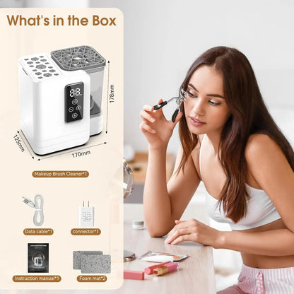 Pivura 5-in-1 Makeup Brush Cleaner & Dryer