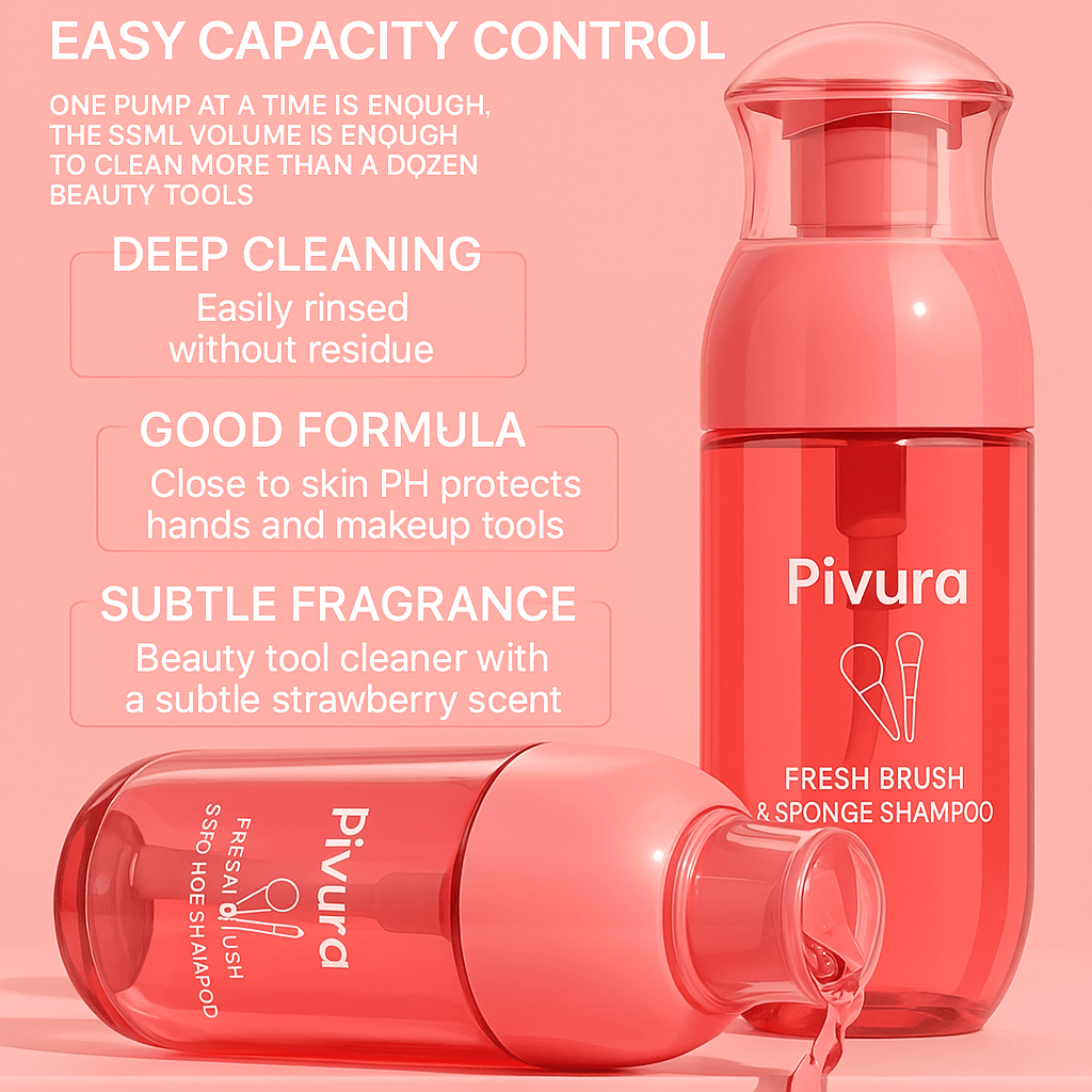 Pivura Brush Cleaning Solution - Pivura
