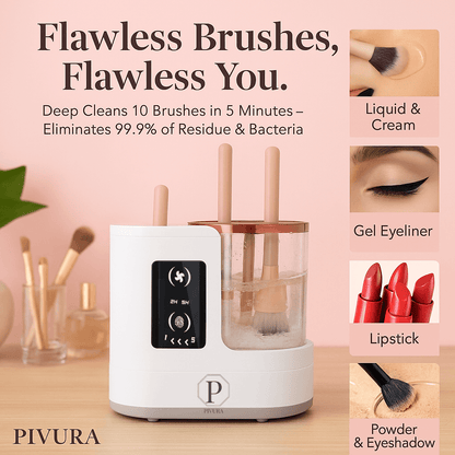 Pivura 3-in-1 Brush Cleaner - Pivura