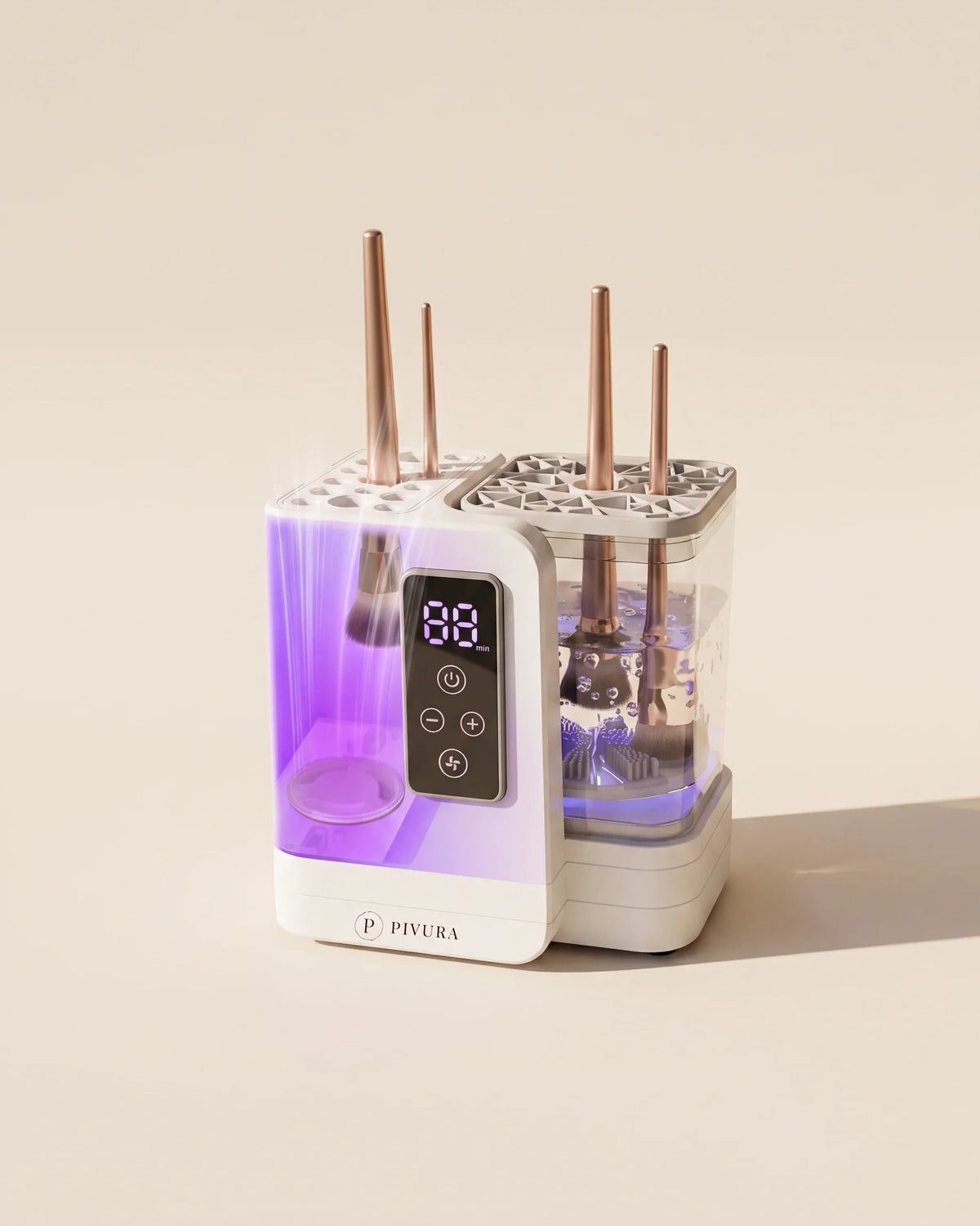 Pivura 5-in-1 Makeup Brush Cleaner & Dryer