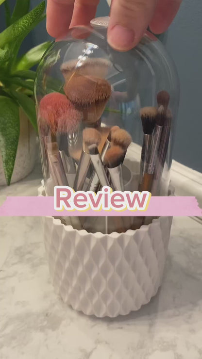 Pivura Dustproof Makeup Brush Holder